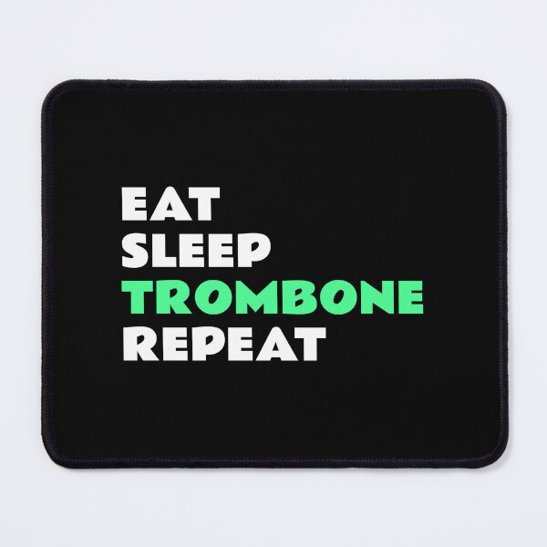 Item preview, Eat Sleep Trombone Repeat designed and sold by Inspirationmotivation.