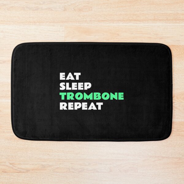 Item preview, Eat Sleep Trombone Repeat designed and sold by Inspirationmotivation.