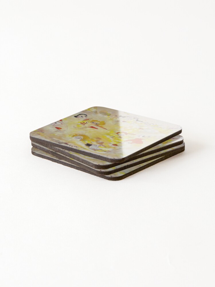 Thumbnail 4 of 5, Coasters (Set of 4), Untitled. designed and sold by Rorschach68.