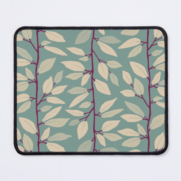 Item preview, Minimalist Foliage Cascade Olive Teal & Beige 5 L designed and sold by MizFlaire.