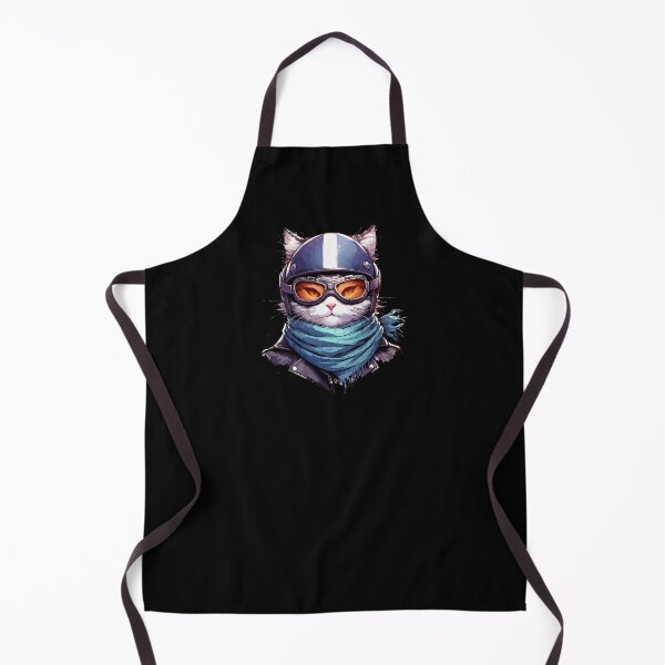 Item preview, Biker Cat Anime designed and sold by TomFrontierArt.