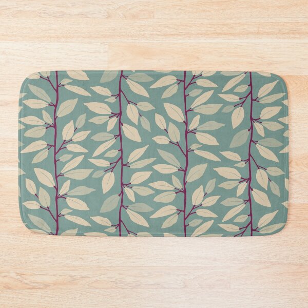 Item preview, Minimalist Foliage Cascade Olive Teal & Beige 5 L designed and sold by MizFlaire.