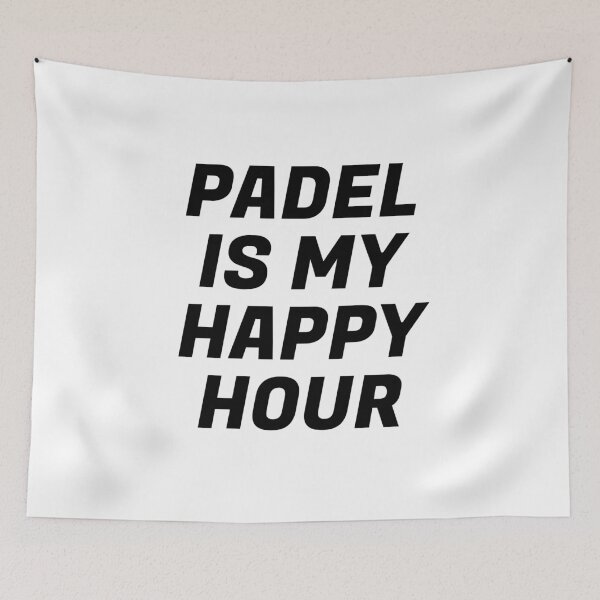 Item preview, Padel Is My Happy Hour  designed and sold by Inspirationmotivation.