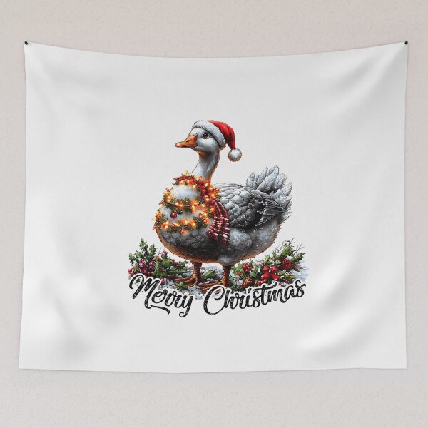 Item preview, Festive Christmas Goose - Holiday Cheer designed and sold by BukkyStory.