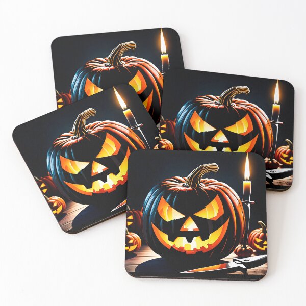 Item preview, A pooky halloween carved pumpking designed and sold by artedamensagem.