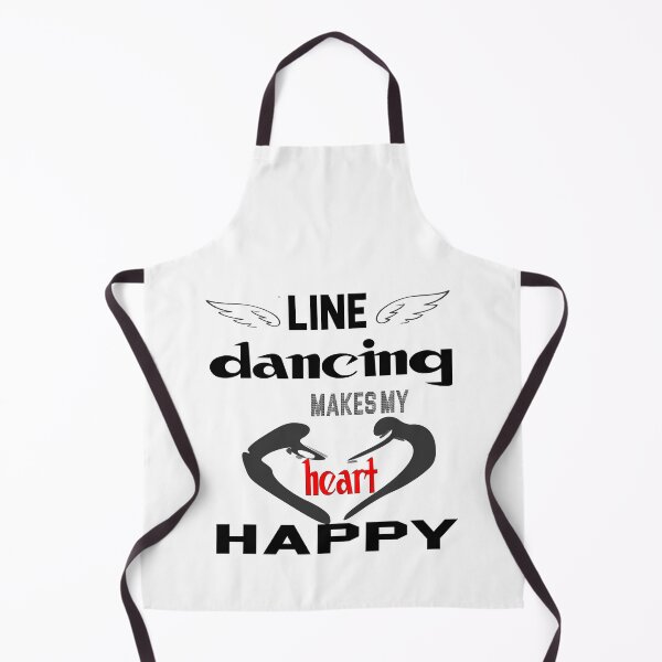 Item preview, Line Dancing Makes My Heart Happy Line Dance T-Shirt designed and sold by iLamshop.
