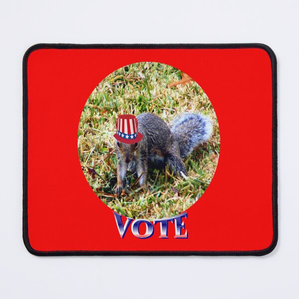 Item preview, Patriotic Squirrel Reminds Americans To Vote designed and sold by kristalcurt.
