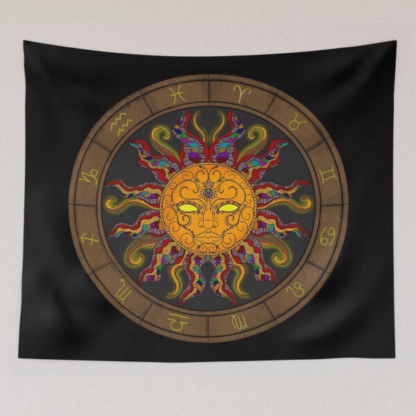 Item preview, Psychedelic Sun  designed and sold by KaonaDesigns.