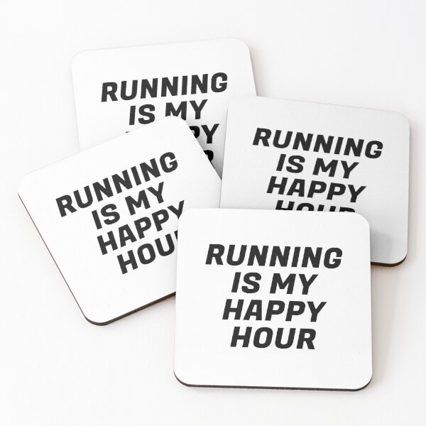 Item preview, Running Is My Happy Hour  designed and sold by Inspirationmotivation.