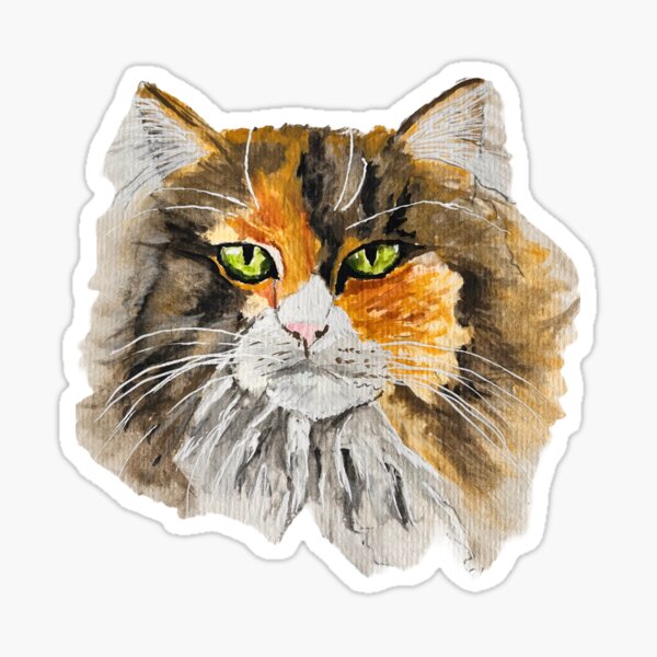 Item preview, Elli the Lucky Cat designed and sold by Farbenmieze.