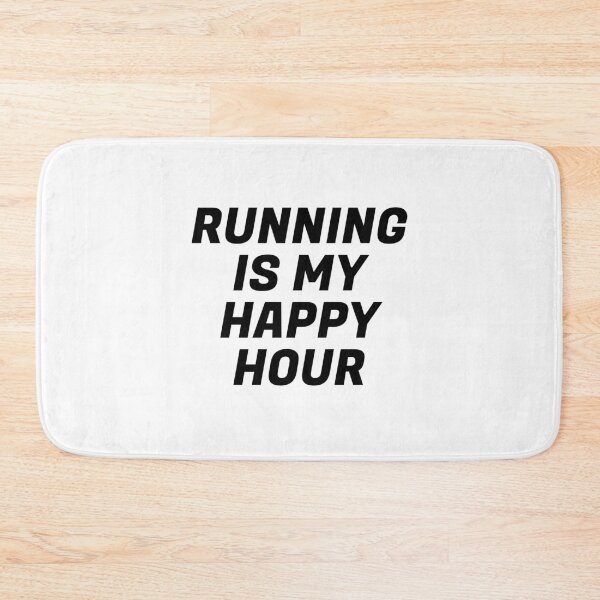 Item preview, Running Is My Happy Hour  designed and sold by Inspirationmotivation.