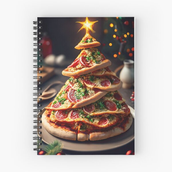 Item preview, Pizza Christmas tree designed and sold by lalylaura.
