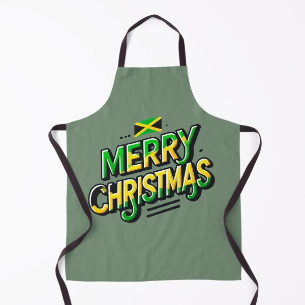 Item preview, Merry Christmas in the colors of the Jamaican flag designed and sold by Meandmyshop.