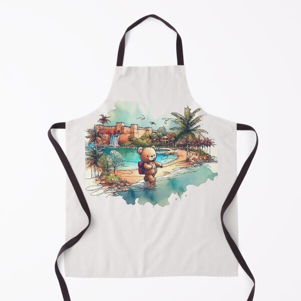 Item preview, Stunning 3D Sketch of Dominican Republic’s Nature & Landmarks - Beaches, Waterfalls & Wildlife, designed and sold by PaintMeWorld.