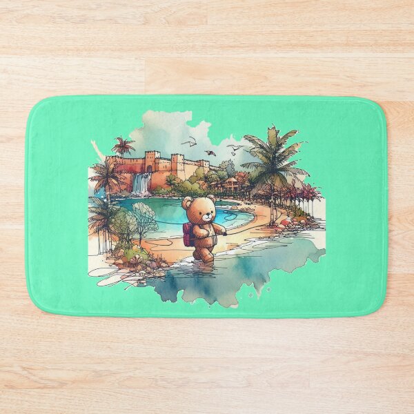 Item preview, Stunning 3D Sketch of Dominican Republic’s Nature & Landmarks - Beaches, Waterfalls & Wildlife,  designed and sold by PaintMeWorld.