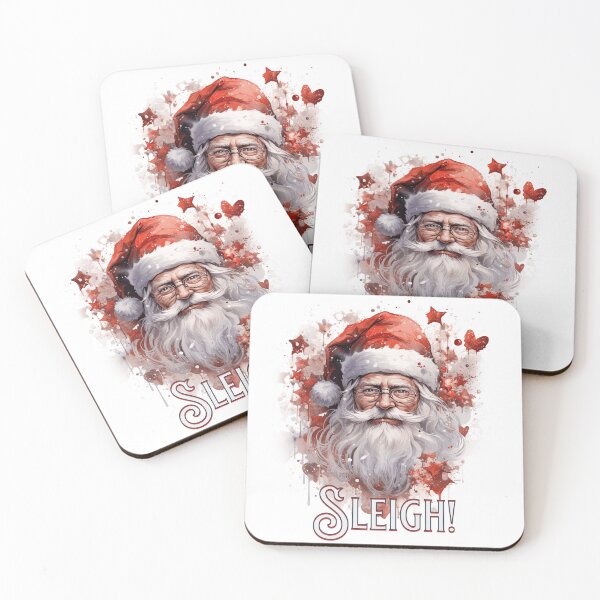Item preview, Sleigh! Vintage-Inspired Cool Santa designed and sold by KimRG.