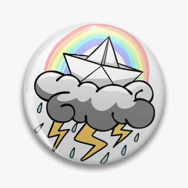 Item preview, Rainbow Over The Storm designed and sold by TykeScribble.