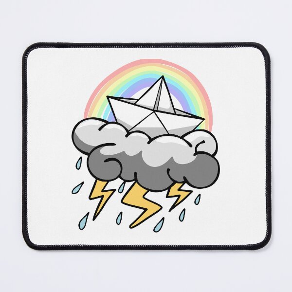 Item preview, Rainbow Over The Storm designed and sold by TykeScribble.