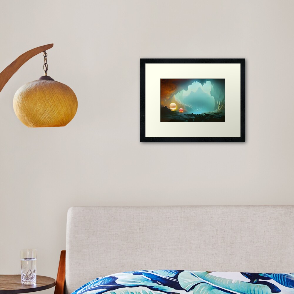 Item preview, Framed Art Print designed and sold by Takutakina.