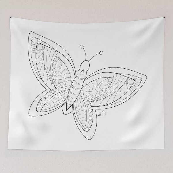 Item preview, Little Zen butterfly La-Mu designed and sold by La-Mu.