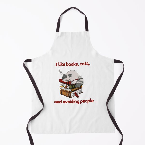 Item preview, Cats, books and avoiding people designed and sold by Petthecatshop.