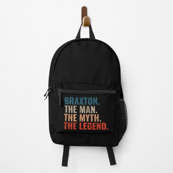 Item preview, Braxton The Man The Myth The Legend Braxton Name Retro 70s distress designed and sold by Teelogic.