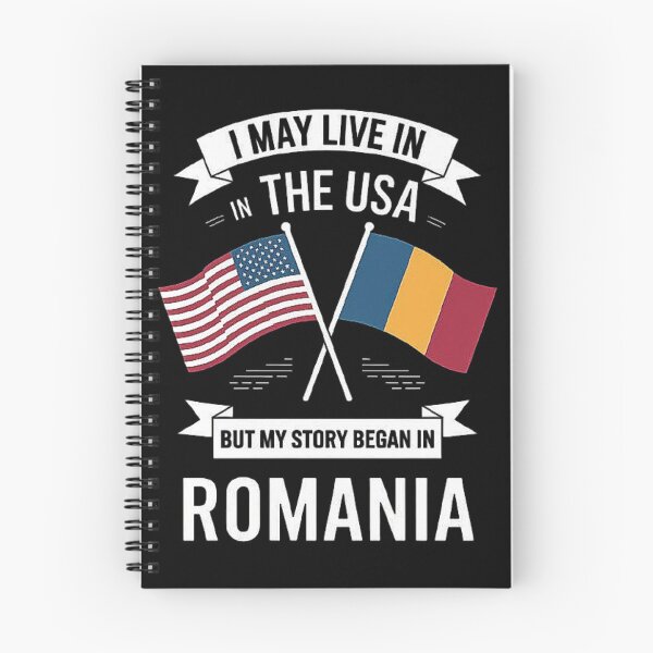 Item preview, Proudly Living in the USA with Roots in Romania - Celebrating Heritage designed and sold by love3617.