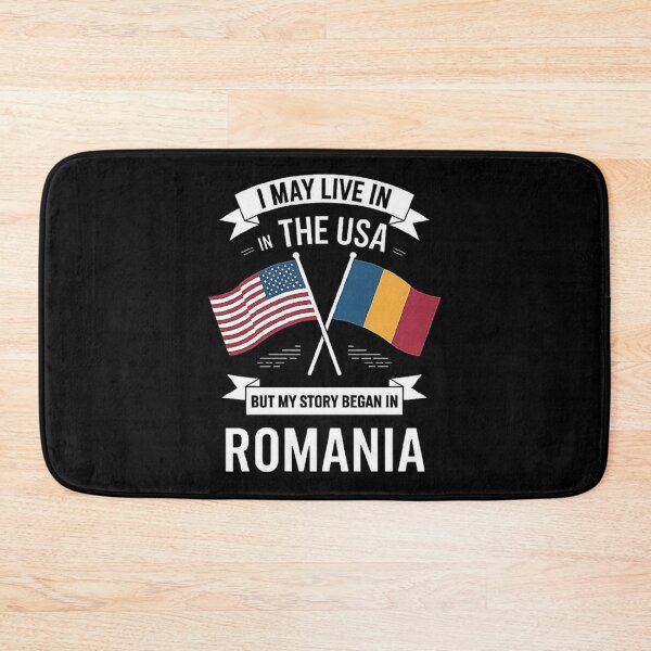 Item preview, Proudly Living in the USA with Roots in Romania - Celebrating Heritage designed and sold by love3617.