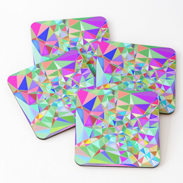 Item preview, Abstract Multicolored Scattered Fractal Pop 7 designed and sold by SXW Designs.