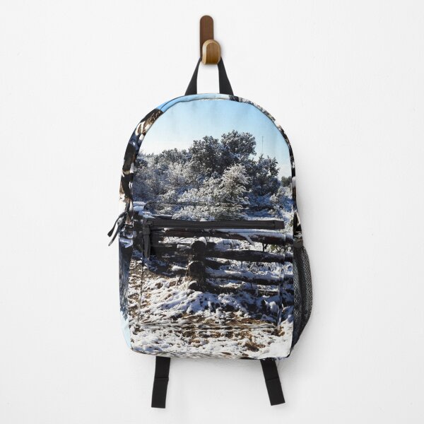 Item preview, Snowy Fence (Color) designed and sold by ACastilloArt.