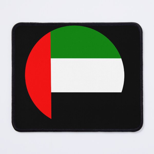 Item preview, UAE Flag Round designed and sold by MoonElite.