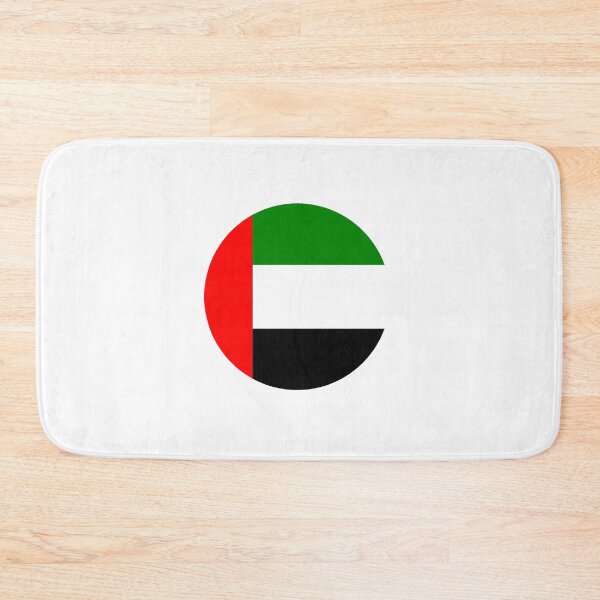 Item preview, UAE Flag Round designed and sold by MoonElite.