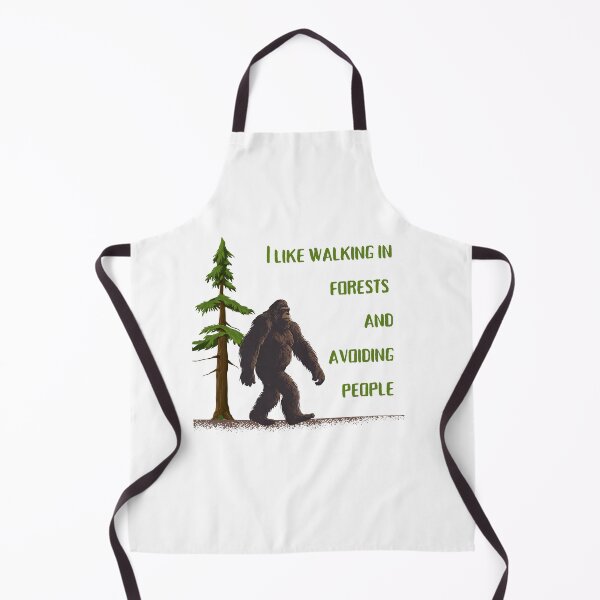 Item preview, Bigfoot walking in forests and avoiding people designed and sold by Petthecatshop.