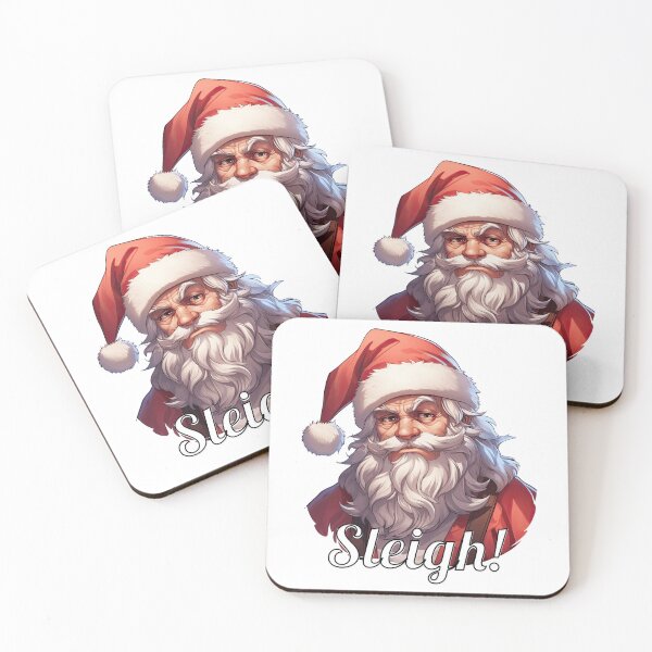 Item preview, Sleigh! Classic Santa Fun Twist designed and sold by KimRG.
