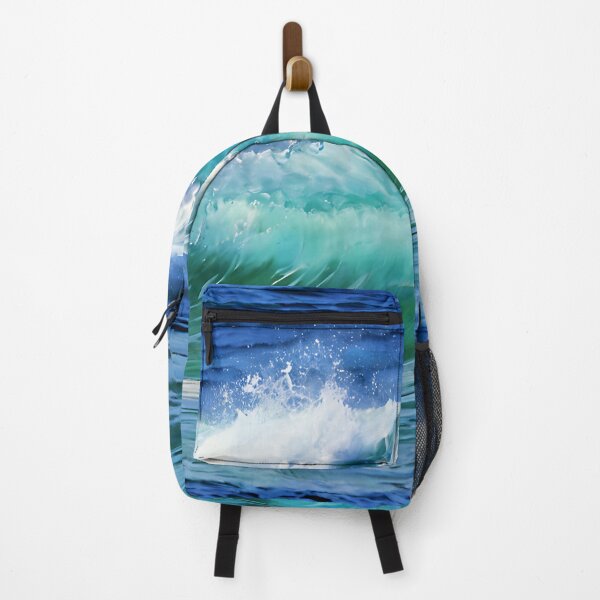 Item preview, A soft watercolor depiction of ocean waves designed and sold by Tchoice.