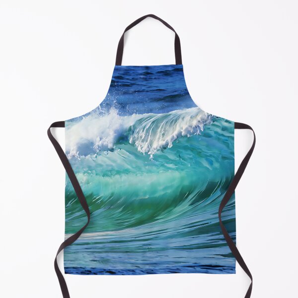 Item preview, A soft watercolor depiction of ocean waves designed and sold by Tchoice.