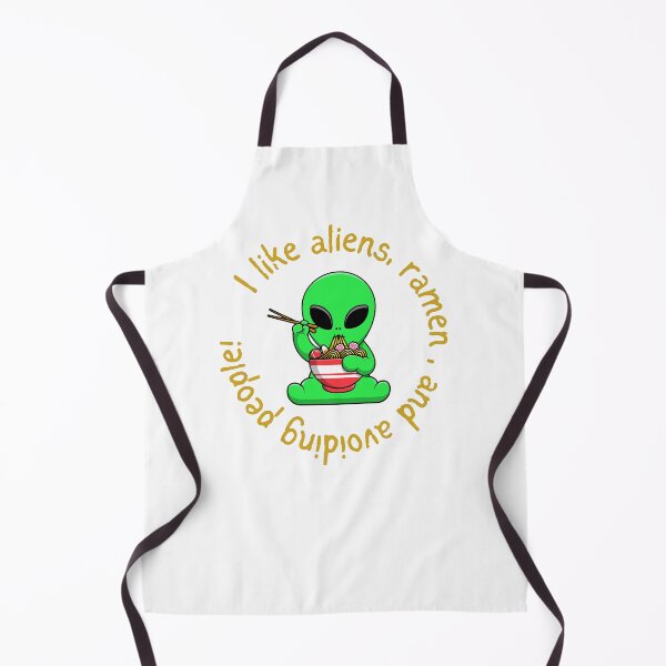 Item preview, I like aliens, ramen and avoiding people designed and sold by Petthecatshop.