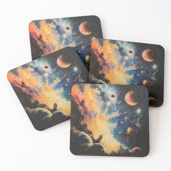 Item preview, A vibrant and expressive design of explosion of stars in space. designed and sold by HEMRO.