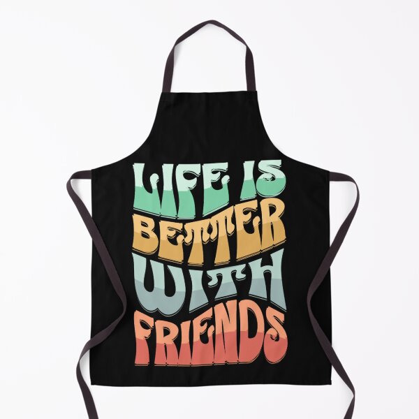 Item preview, Life is better with friends, Born to Cook funny TShirt for Cooks T-Shirt designed and sold by Printek.