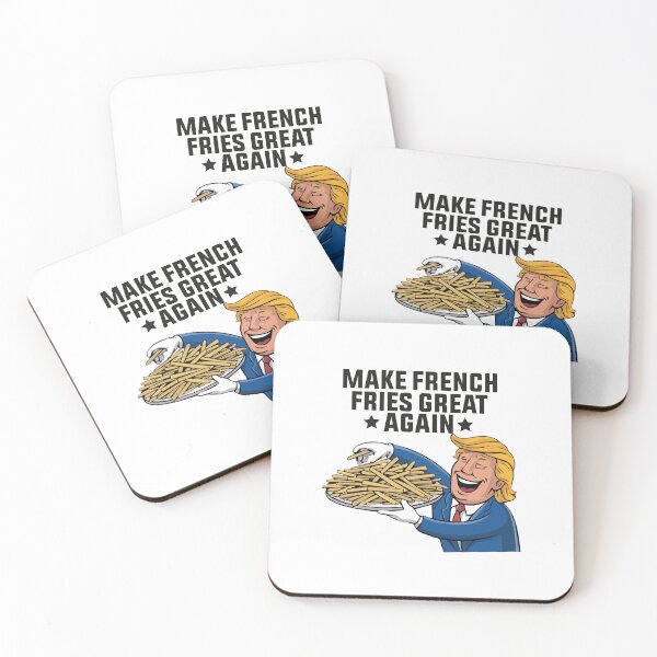 Aperçu de l'œuvre Le drôle de Donald Trump rend les frites à nouveau géniales créée et vendue par BHMARTS.