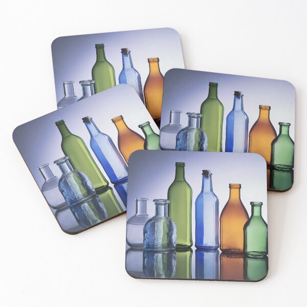 Item preview, Colored Glass Bottles designed and sold by Jasna Dragun.