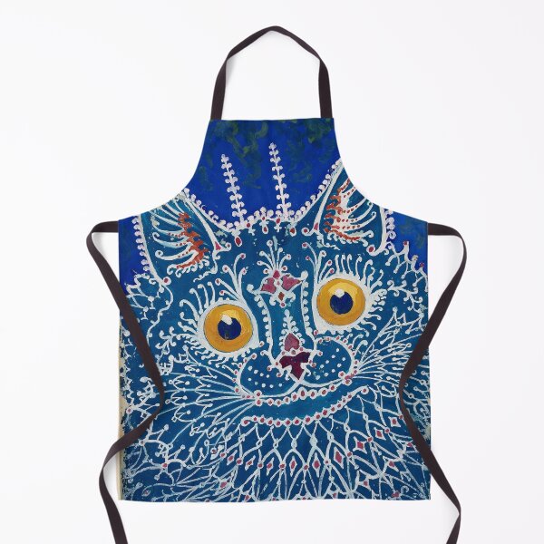 Item preview, Cat Painting by Louis Wain - Psychadellic designed and sold by Vintage Designs +.