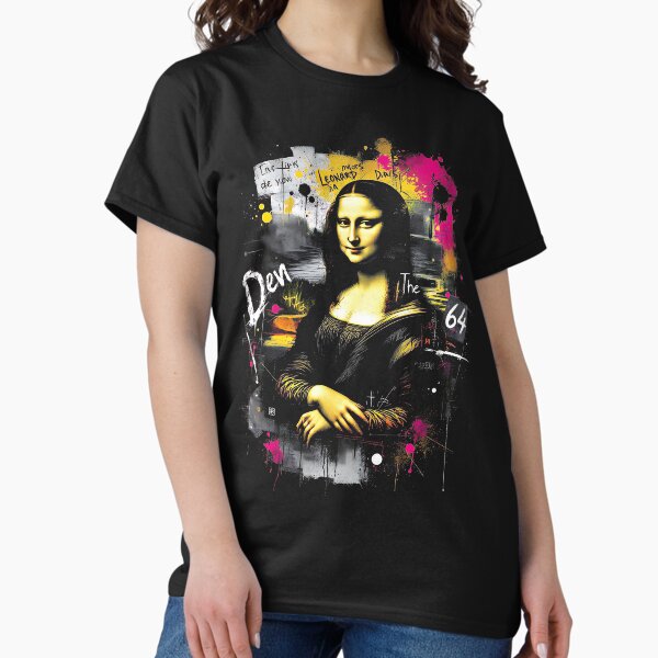 Artikel-Vorschau von Abstrakte Graffiti-Kunst Leonardo Da Vinci Mona Lisa, designt und verkauft von Topmaxdesign.