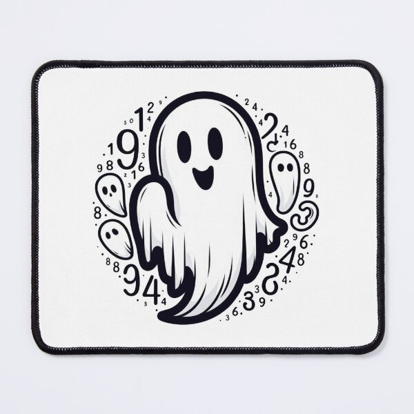 Item preview, anime-style Halloween ghost counting designed and sold by CeammiShop.