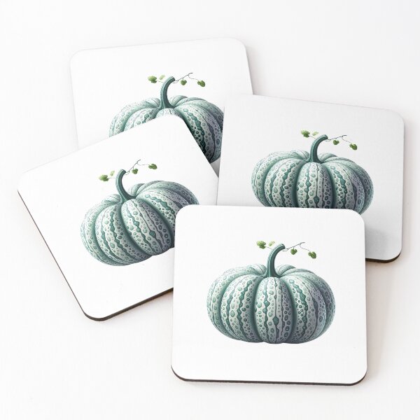 Item preview, Aesthetic Green Pumpkin designed and sold by stylishdzign.