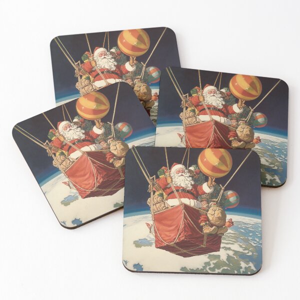 Item preview, Santa Over Earth designed and sold by GiftSolutions.