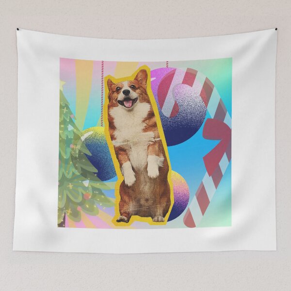 Item preview, Christmas dog retro designed and sold by Abelievingheart.