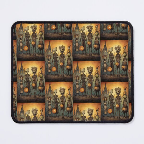 Item preview, Eerie Beings Gathering Under Moonlit Forest Skies designed and sold by Piotrek0001.