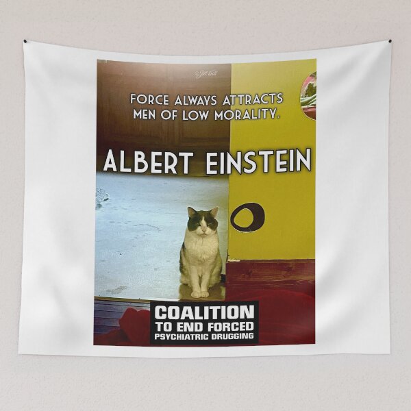 Item preview, Albert Einstein designed and sold by Jill Kesti.
