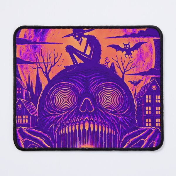 Item preview, Halloween Monsters on Purple and Orange Background designed and sold by Blink Art Studio.